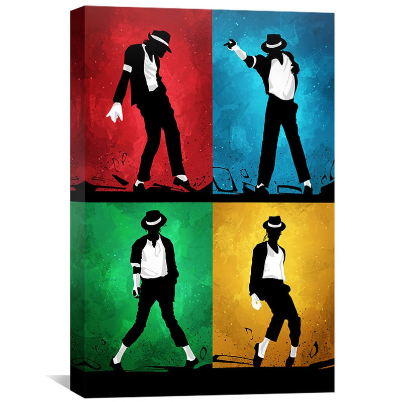 Michael Jackson Silhouette Canvas