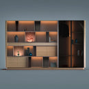 Sonnet · Office Shelves w/ Integrated Lighting