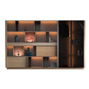 Sonnet · Office Shelves w/ Integrated Lighting