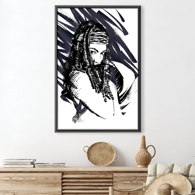 Michonne Canvas