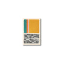 GobekUsa Mid Century Abstract Color Block Wall Art Set