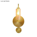 GobekUsa Mid Century Brass Gooseneck Wall Lamp with Glass Shade - Iron Sconce Lighting