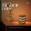Mid-Century Design Friendship Lamp – Retro Wi-Fi Touch Lamp | Stay Connected Through Time & Distance by Friendship Lamps | Powered by Filimin