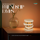 Mid-Century Design Friendship Lamp – Retro Wi-Fi Touch Lamp | Stay Connected Through Time & Distance by Friendship Lamps | Powered by Filimin