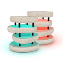 Mid-Century Design Friendship Lamp – Retro Wi-Fi Touch Lamp | Stay Connected Through Time & Distance by Friendship Lamps | Powered by Filimin