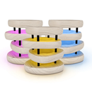 Mid-Century Design Friendship Lamp – Retro Wi-Fi Touch Lamp | Stay Connected Through Time & Distance by Friendship Lamps | Powered by Filimin