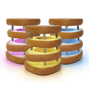 Mid-Century Design Friendship Lamp – Retro Wi-Fi Touch Lamp | Stay Connected Through Time & Distance by Friendship Lamps | Powered by Filimin