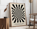 GobekUsa Mid Century Geometric Canvas Wall Art