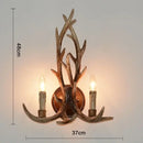 GobekUsa Antler Chandelier Ceiling Lamp Mid Century Modern Lighting