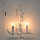 GobekUsa Antler Chandelier Ceiling Lamp Mid Century Modern Lighting