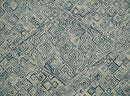 Mid Century Modern Hand Tufted 2x3, 3x5, 5x8, 6x9, 8x10 and 9x12 Woolen Beige and Blue Area Rug | MIR1