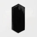 Midnight Glossy Picket Ceramic Tiles 3x6