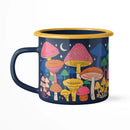 Midnight Mushroom Enamel Mug 16oz by Trek Light