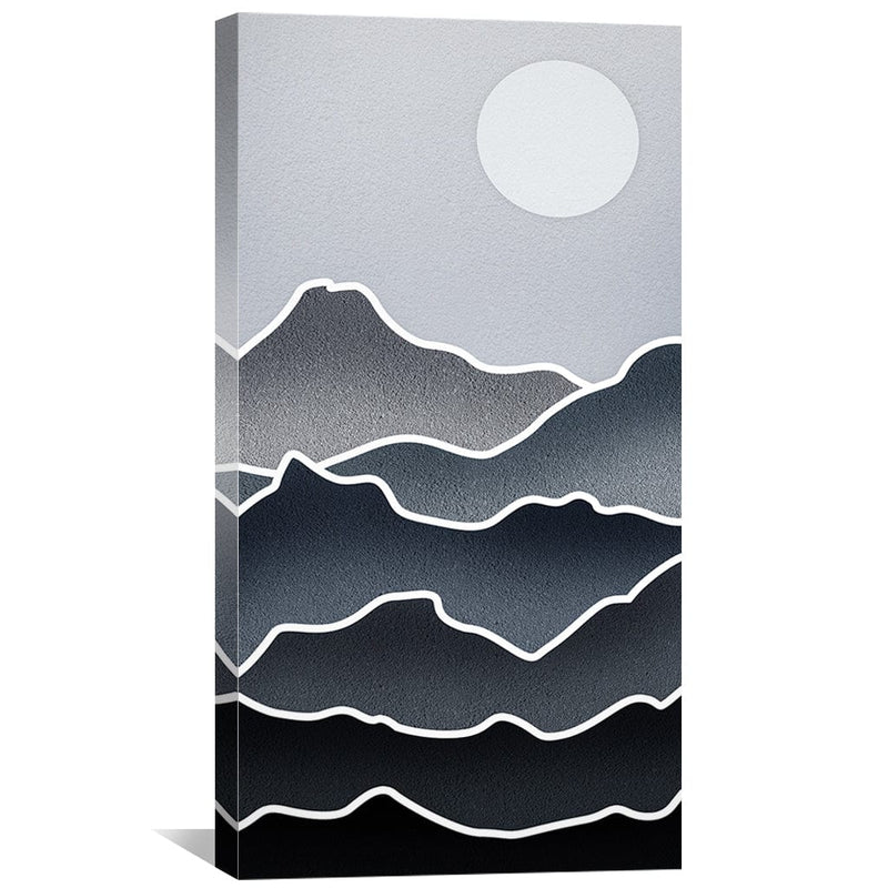 Midnight Ridges Canvas