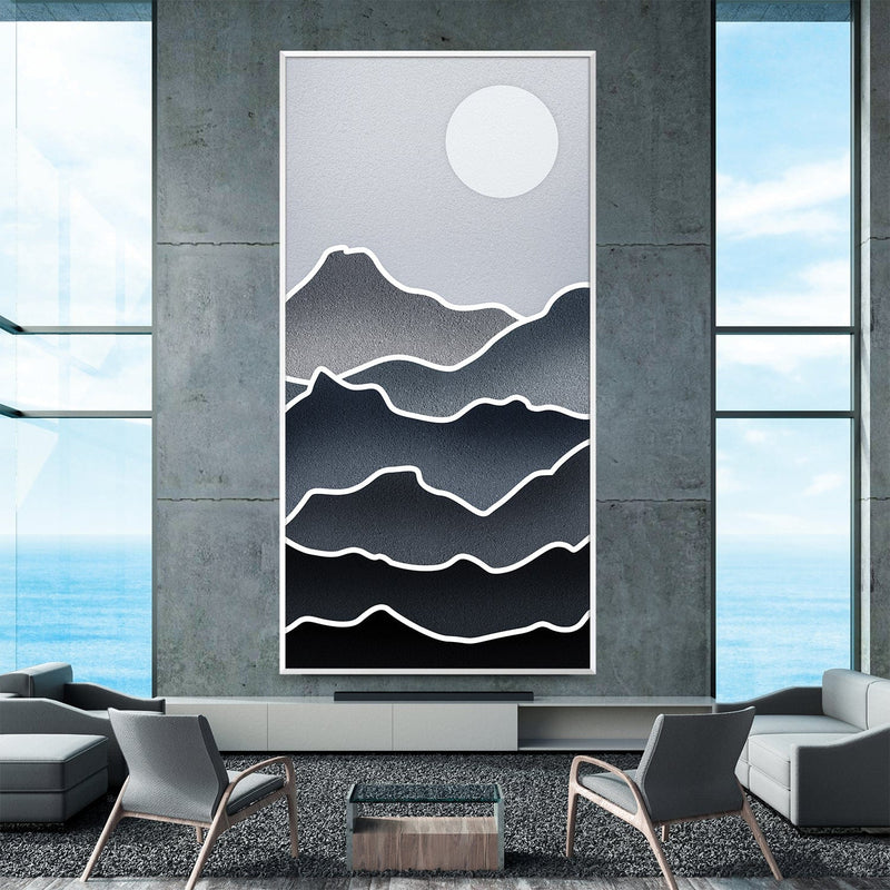 Midnight Ridges Canvas