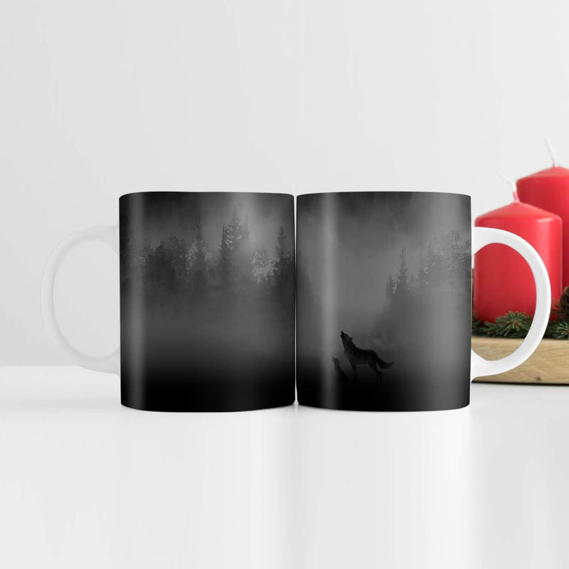 Midnight Wolves Mug