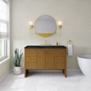 James Martin Hudson 48" Single Bathroom Vanity, Honey Oak