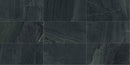 Milestone West Black Cove Base Stone Look Porcelain 6x12