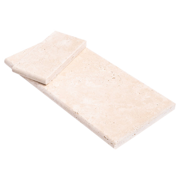 Miletos Ivory Travertine Tumbled Pool Coping, photo 2 of 9