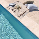 Miletos Ivory Travertine Tumbled Pool Coping