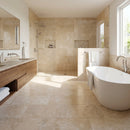Miletos Ivory Travertine Honed and Filled Wall and Floor Tile
