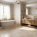 Miletos Ivory Travertine Honed and Filled Wall and Floor Tile