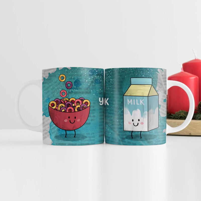 Milk and Cereal Love Mug