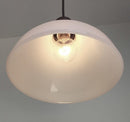 Authentic Antique Milk Glass Pendant Light | 6", 8" and 10" by The Lamp Goods