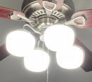 Schoolhouse Milk Glass Ceiling Fan LIGHT KIT