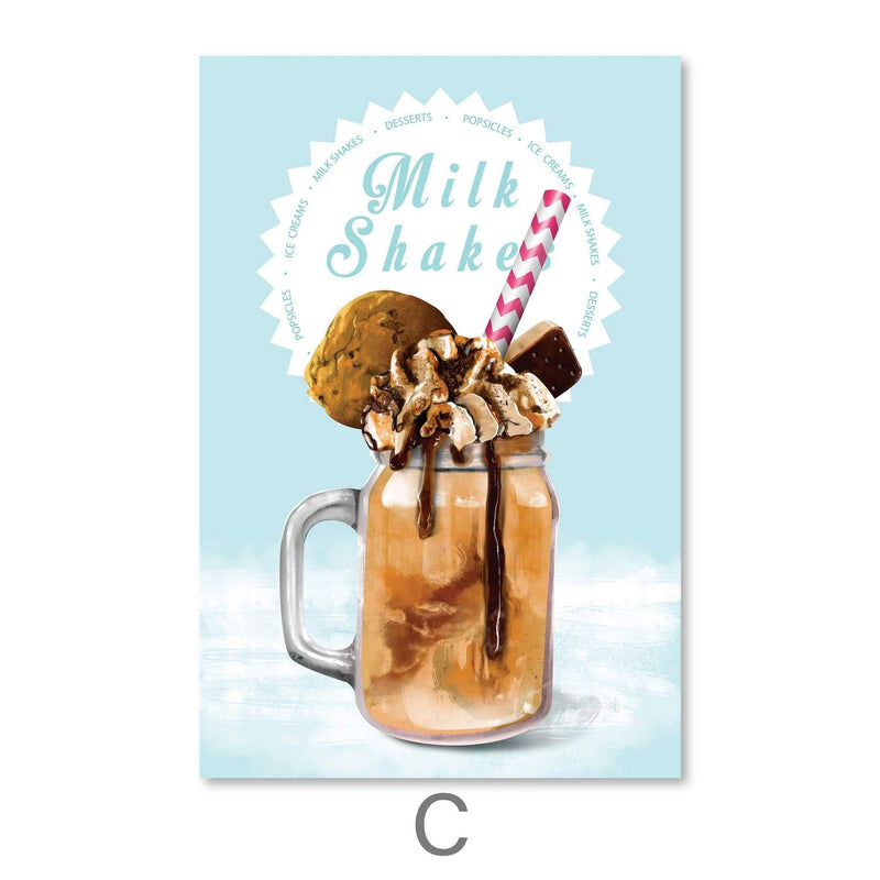 Milkshakes Canvas