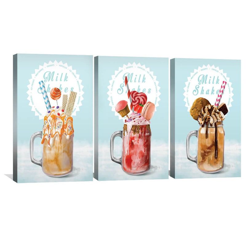 Milkshakes Canvas