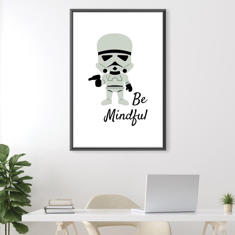 Mindful Trooper Canvas