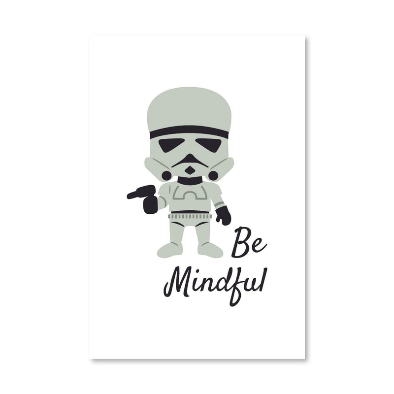 Mindful Trooper Canvas