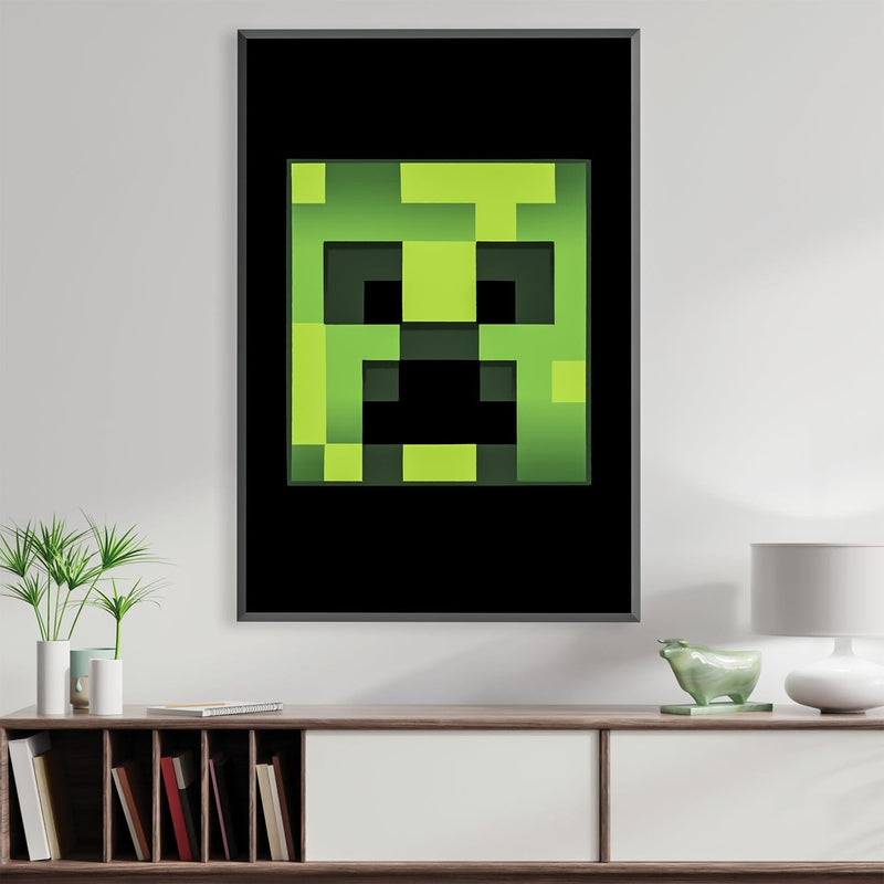 Minecraft Creeper Canvas