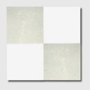 Ming Green, Thassos Extra Polished Checkerboard Pattern Marble Tiles 12x12