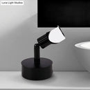 GobekUsa Mini Aluminum LED Spotlight Wall Lamp - Contemporary Style, Black/White, with/without Switch - White/Warm Lighting