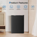 Mini Compact Refrigerator with Freezer, 2.6 Cu.Ft 58070RRE0