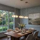 Mini Cylindrical Alabaster Pendant Light