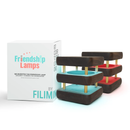 Mini Mid-Century Kona Design Friendship Lamp – Compact Retro Wi-Fi Touch Lamp for Long-Distance Connection by Friendship Lamps | Powered by Filimin