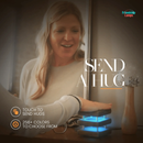Mini Mid-Century Kona Design Friendship Lamp – Compact Retro Wi-Fi Touch Lamp for Long-Distance Connection by Friendship Lamps | Powered by Filimin