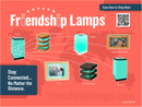 Modern Design Friendship Lamp – Sleek Long-Distance Wi-Fi Touch Lamp | Stay Connected in Style by Friendship Lamps | Powered by Filimin