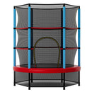 55 Inch Mini Trampoline for Kids with Safety Enclosure Net for Indoor Outdoor by DirectDeals