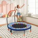 Mini Trampoline Folding Small Rebounder for Kids with Lights by LJGDeals