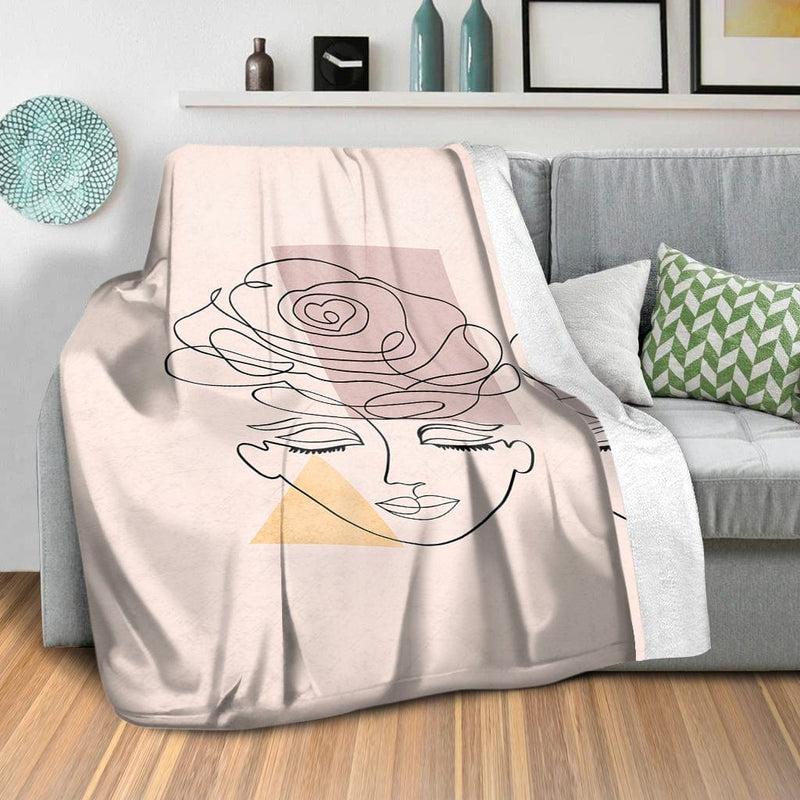 Minimal Beauty B Blanket