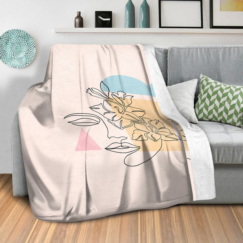 Minimal Beauty C Blanket