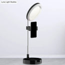 GobekUsa Minimal LED Makeup Lighting Mobile Phone Holder with USB Fill Flush Lamp in Black/White/Pink