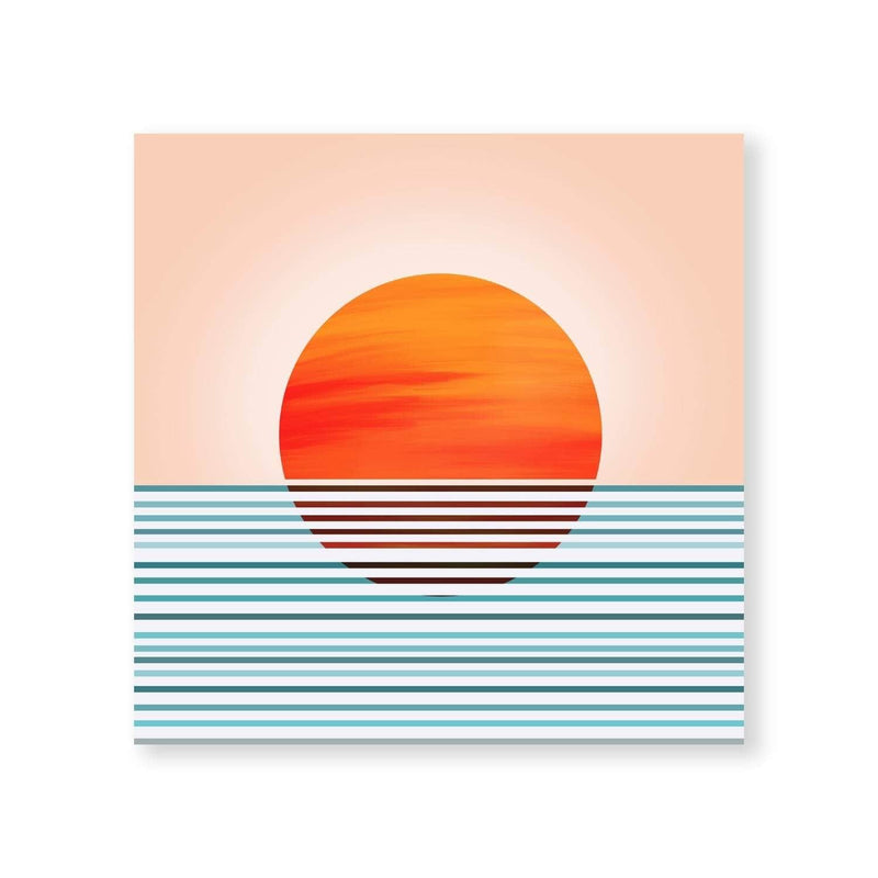 Minimal Sunset Canvas