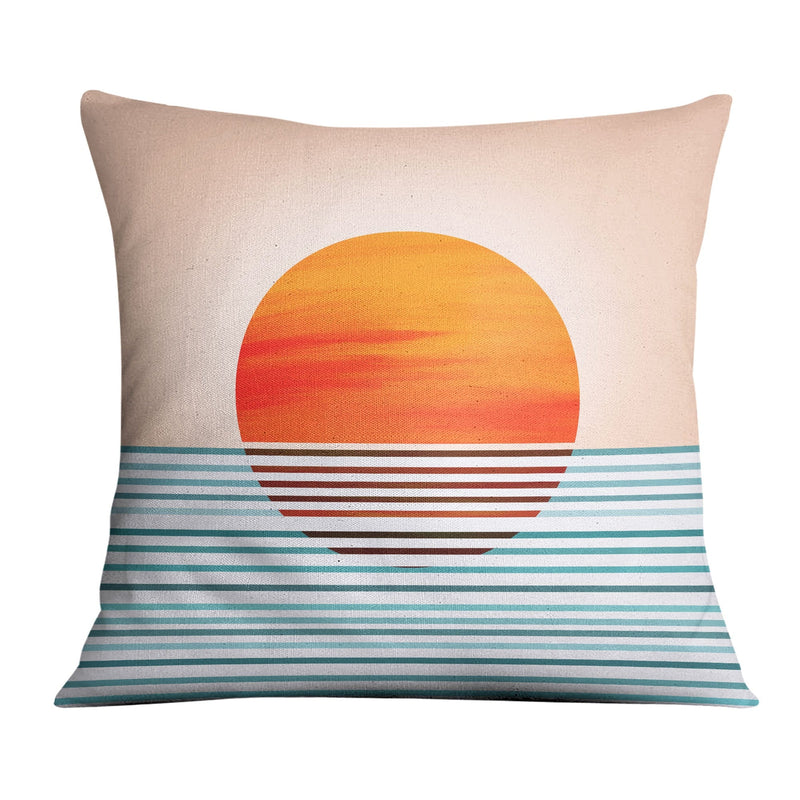 Minimal Sunset Cushion