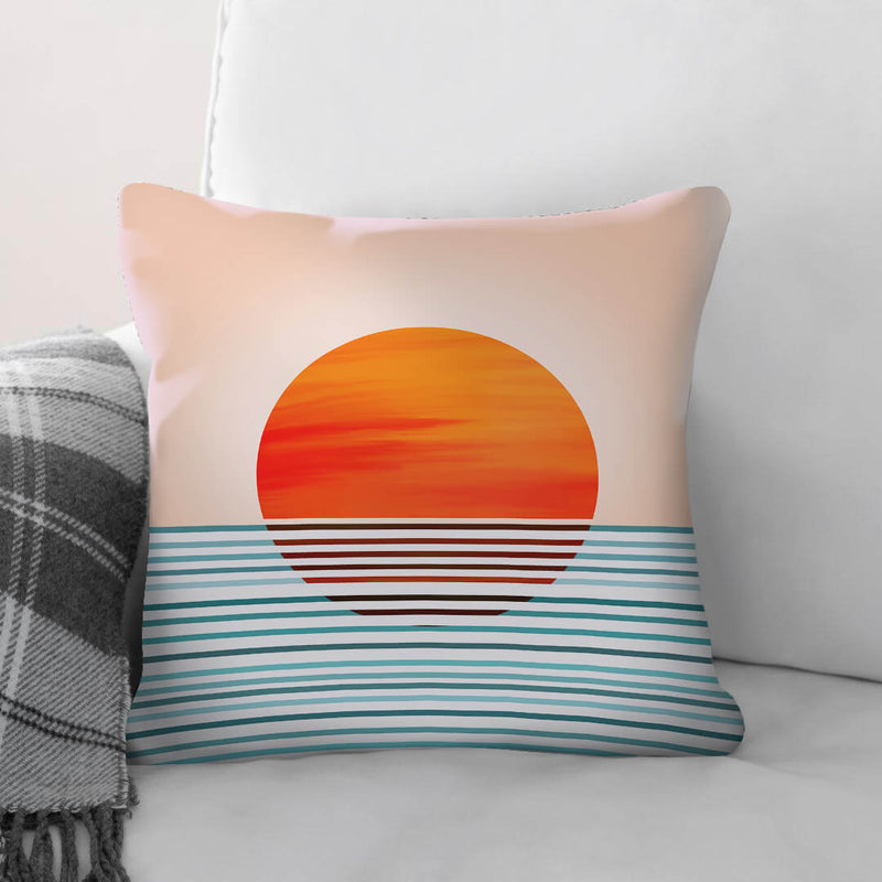 Minimal Sunset Cushion