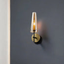 GobekUsa Minimalist 1-Light Black Wall Mount Light for Study Room